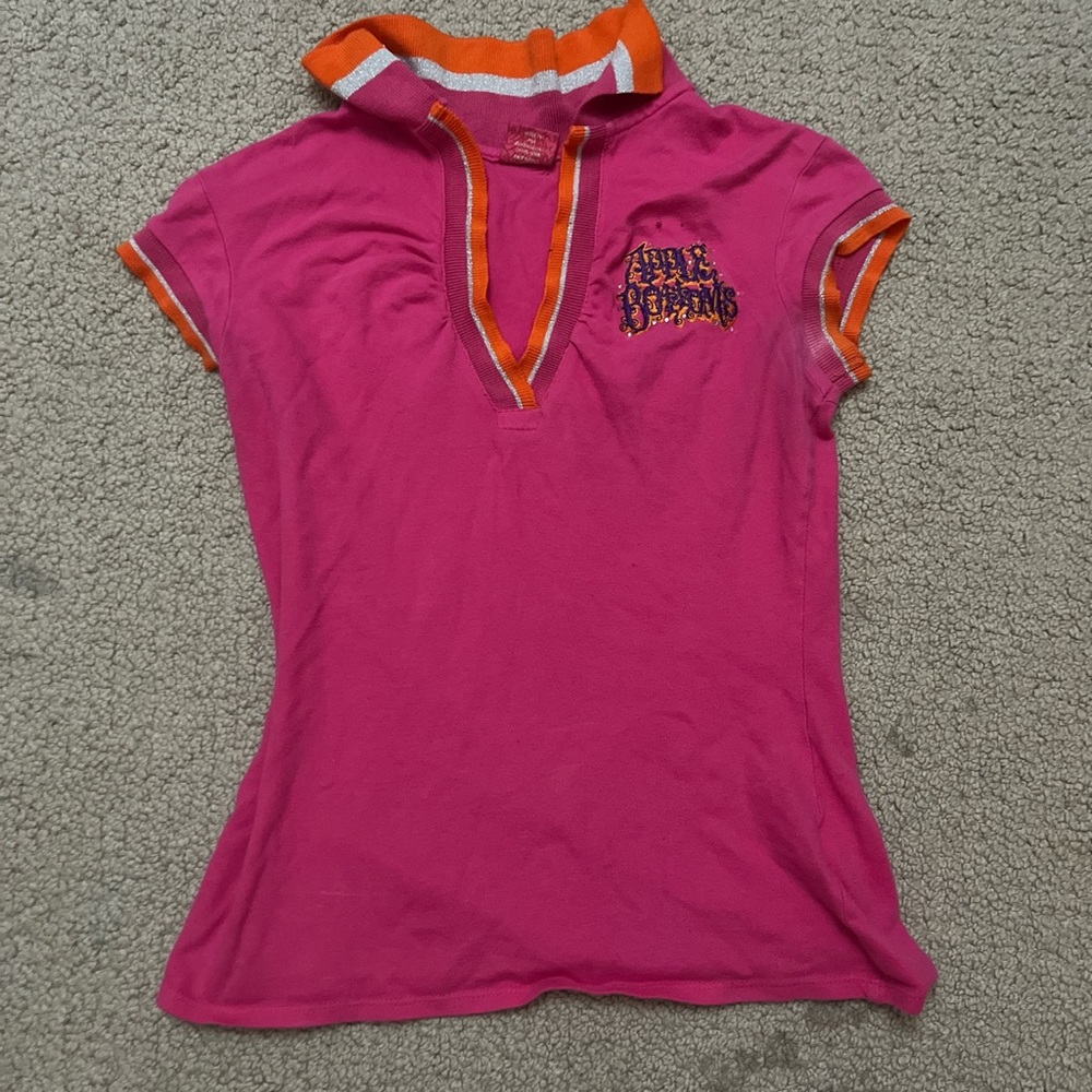 2000’s apple bottoms polo top
